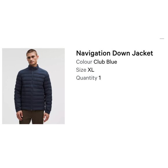 Lululemon Navigation Down Jacket - Picture 3 of 5